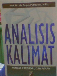 Image of Analisis Kalimat