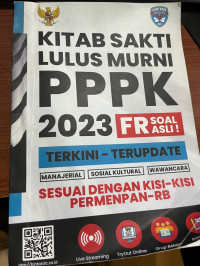 Image of Kitab Sakti Lulus Murni  PPPK 2023 FR SOAL  ASLI