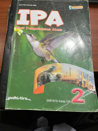 Image of IPA ILMU PENGETAHUAN ALAM SMP/MTS KELAS VIII.2