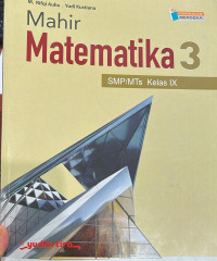 Image of Mahir Matematika 3 SMP/ MTS IX