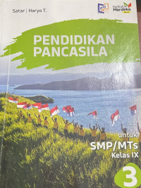 Image of PENDIDIKAN PANCASILA UNTUK SMP/MTS IX 3