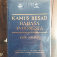 Image of Kamus Besar Bahasa Indonesia Edisi Ketiga