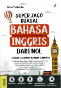 Image of SUPER JAGO KUASAI  BAHASA INGGRIS  DARI NOL